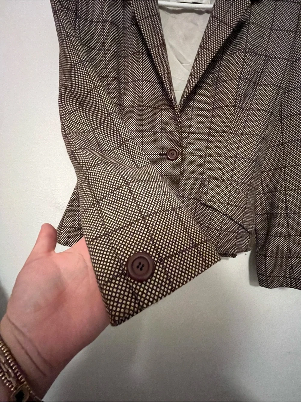 Vintage Dior blazer tweed